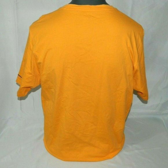 Scott Ski Goggles Graphic T  Shirt 2XL mens Yellow - Picture 5 of 7